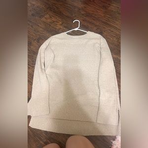 Long sleeve blouse over sized